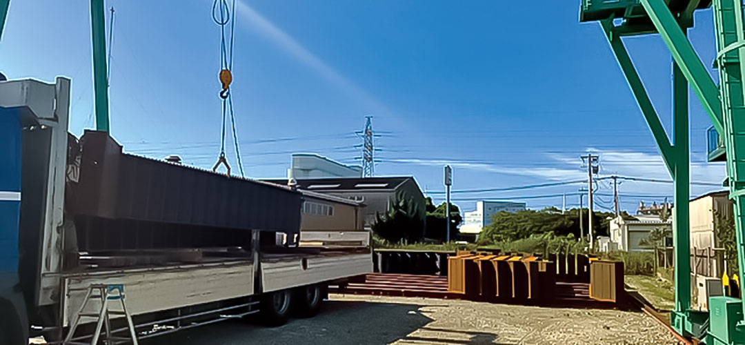 有限会社麻生工業 製品ヤード